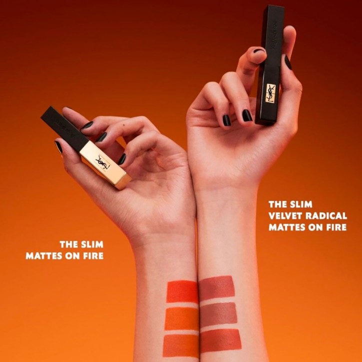 ROUGE PUR COUTURE THE SLIM MATTS ON FIRE  37-On Fire 3,8 ml