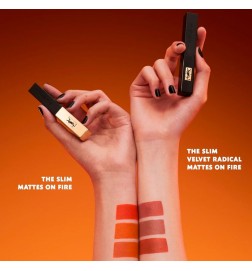Yves Saint Laurent ROUGE PUR COUTURE THE SLIM MATTS ON FIRE 2024 -fiery vermillion 3,8 ml