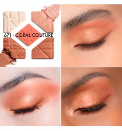 DIOR DIORSHOW EYESHADOW PALETTE - 671 CORAL COUTURE