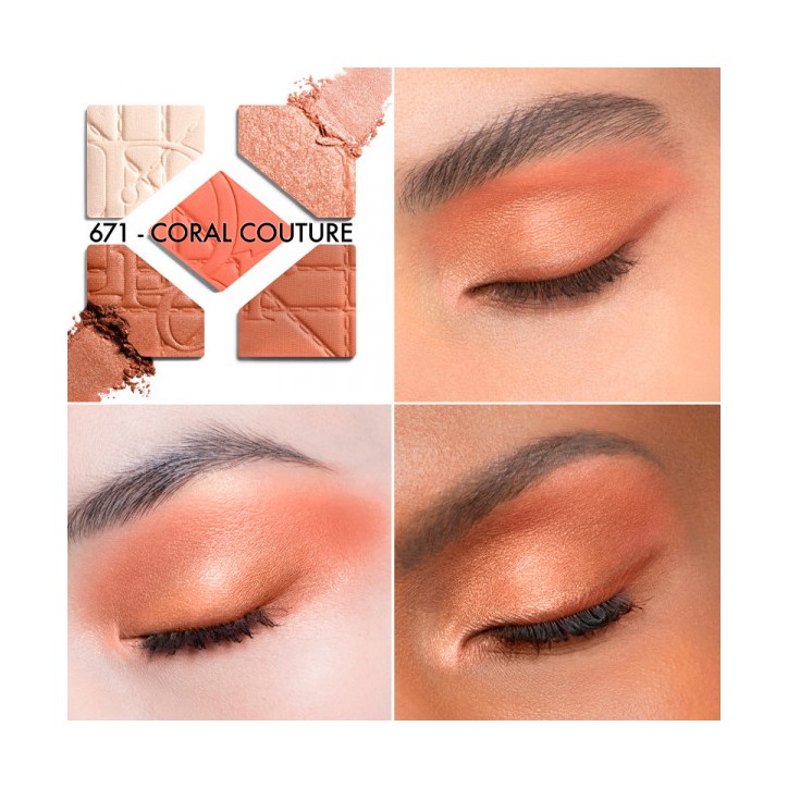 DIORSHOW EYESHADOW PALETTE - 671 CORAL COUTURE