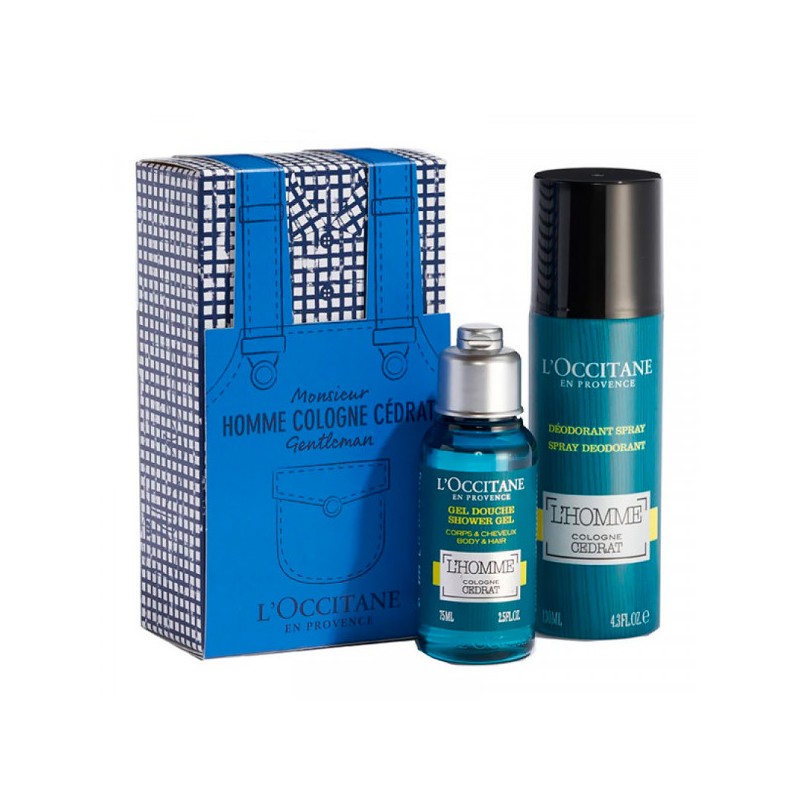 L'Occitane HOMME COLOGNE CÉDRAT SET