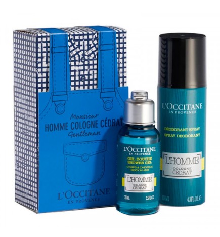 L'Occitane HOMME COLOGNE CÉDRAT SET
