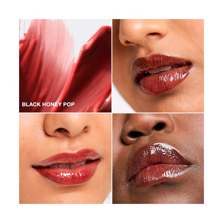 CLINIQUE POP PLUSH Creamy Lip Gloss - Black Honey