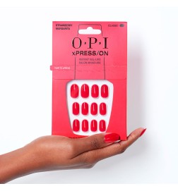 O.P.I OPI xPRESS/ON Artificial Nails Iconic Shades - Strawberry Margarita 30 u