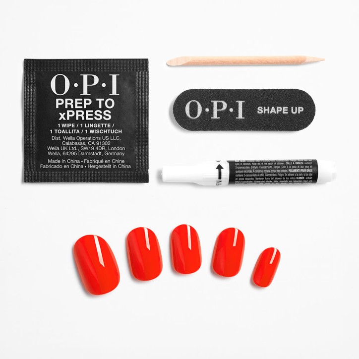 OPI xPRESS/ON Artificial Nails Iconic Shades - Strawberry Margarita 30 u OPI xPRESS/ON Artificial Nails Iconic Shades - Strawberry Margarita 30 u