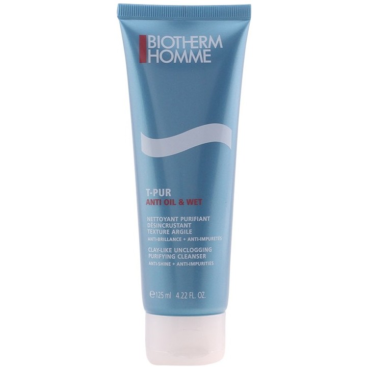HOMME T-PUR nettoyant purifiant desincrustant 125 ml