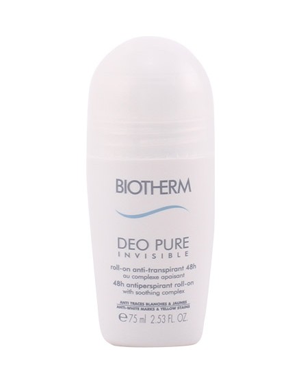 PURE INVISIBLE deo roll-on 75 ml - Biotherm - 3605540856635 -