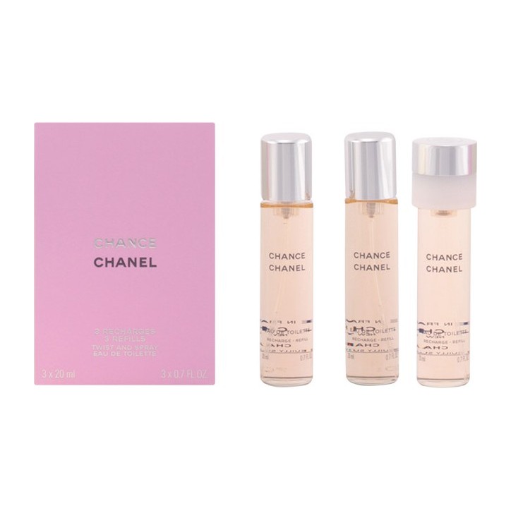 CHANCE Eau de Toilette spray twist and spray REFILL - 3x20 ml CHANCE Eau de Toilette spray twist and spray REFILL - 3x20 ml