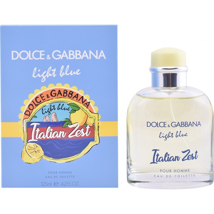 LIGHT BLUE POUR HOMME ITALIAN ZEST edt spray 125 ml