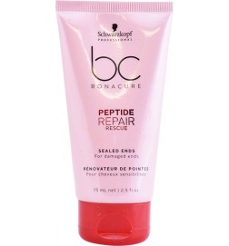 BC PEPTIDE REPAIR RESCUE sealed ends 75 ml - Schwarzkopf
