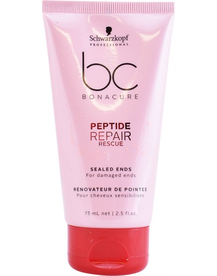 BC PEPTIDE REPAIR RESCUE sealed ends 75 ml - Schwarzkopf