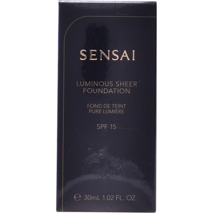 luminous sheer foundation SPF15 204,5-warm beig 30ml