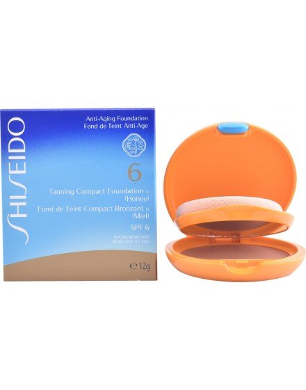 Shiseido TANNING compact foundation SPF6 honey 12 gr