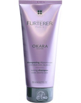 OKARA mild silver shampoo 200 ml - Rene Furterer -