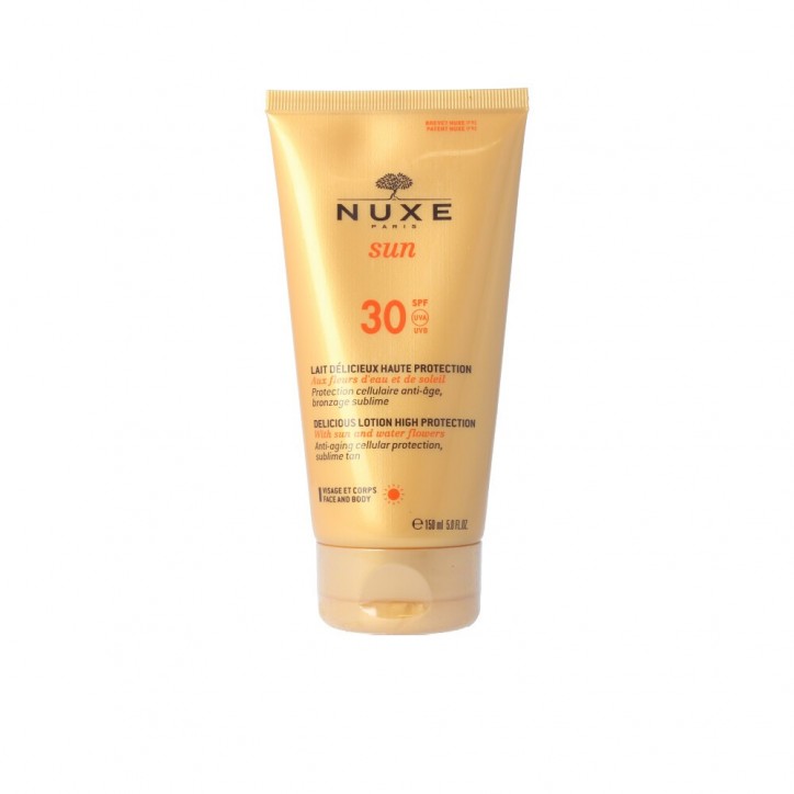 NUXE SUN lait delicieux haute protection SPF30 150 ml