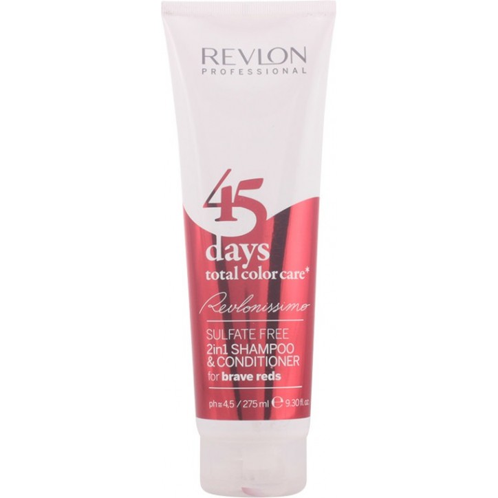 45 DAYS 2in1 shampoo + conditioner for brave reds 275 ml