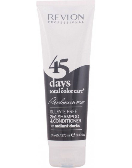 45 DAYS 2in1 shampoo + conditioner for radiant darks 275 ml -
