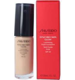 Shiseido SYNCHRO SKIN GLOW luminizing fluid foundation N3 30 ml