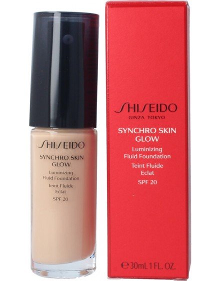 Shiseido SYNCHRO SKIN GLOW luminizing fluid foundation N3 30 ml