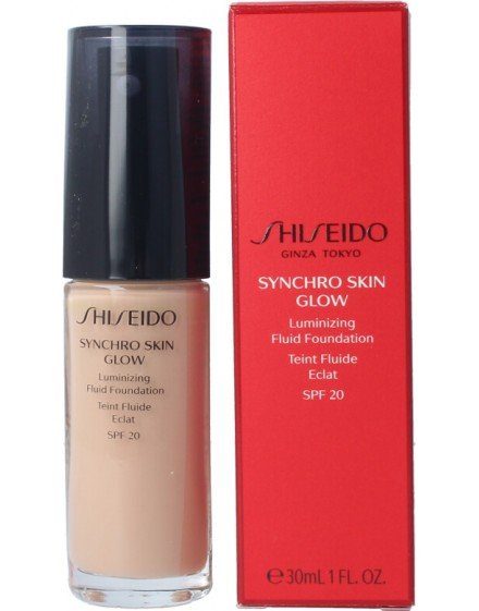 Shiseido SYNCHRO SKIN GLOW luminizing fluid foundation R3 30 ml