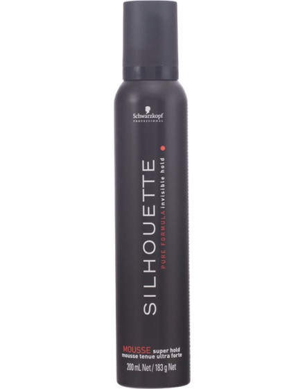 SILHOUETTE mousse super hold 200 ml - Schwarzkopf Professional