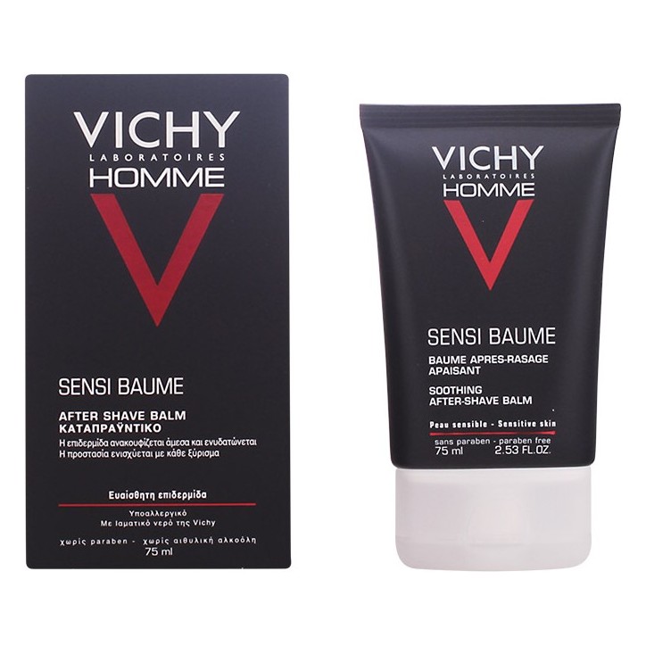 VICHY HOMME SENSI BAUME baume apres-rasage apaisant 75 ml