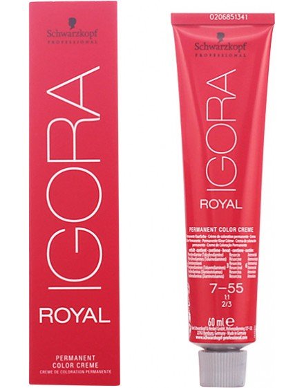 IGORA ROYAL 7-55 permanent color cream 60ml - Schwarzkopf