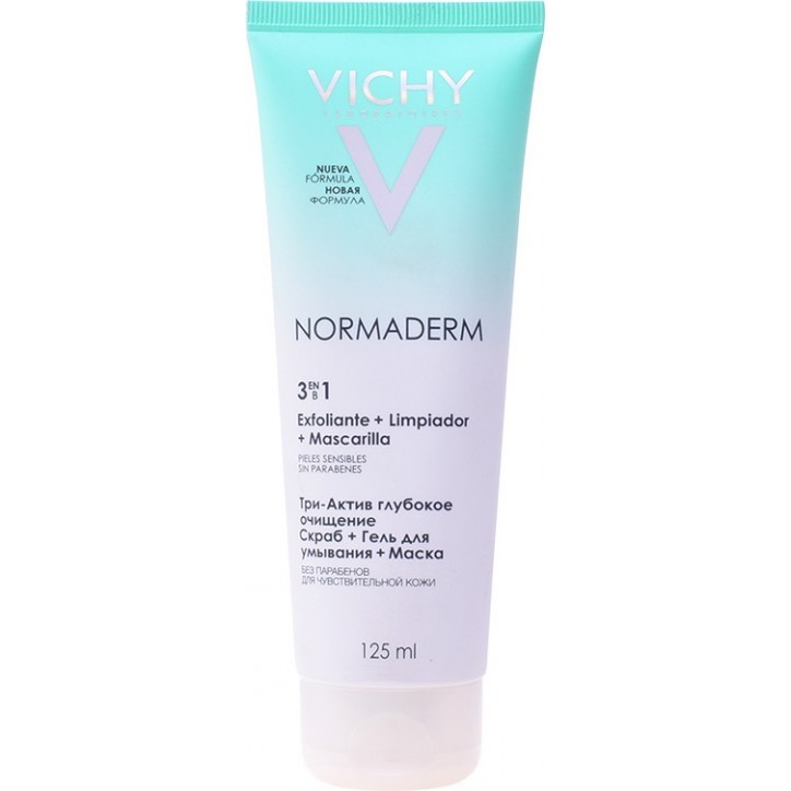 NORMADERM nettoyant exfoliant masque 3-en-1 125 ml