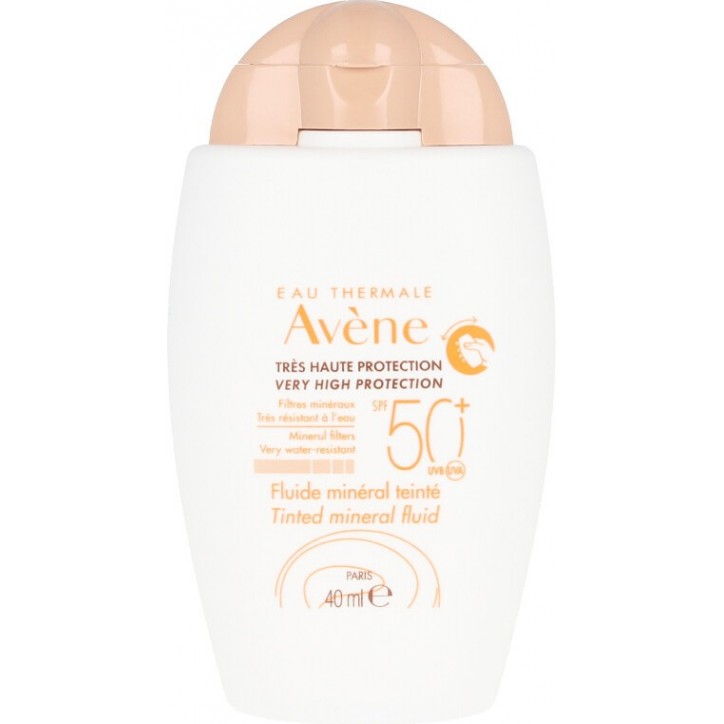 SOLAIRE HAUTE PROTECTION fluide mineral teinte SPF50+ 40ml