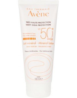 Avène TRES HAUTE PROTECTION lait mineral SPF50+100 ml