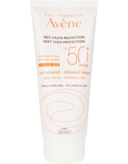 Avène TRES HAUTE PROTECTION lait mineral SPF50+100 ml
