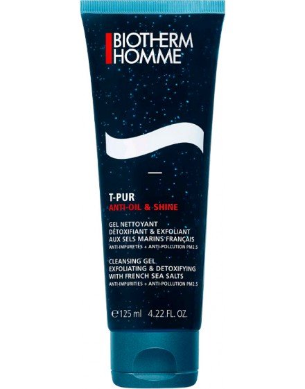 Biotherm HOMME T-PUR anti-oil & shine purifying cleanser 125 ml