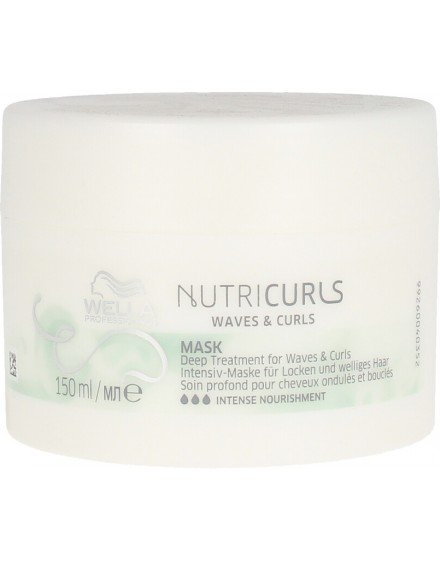 NUTRICURLS mask 150 ml - Wella Professionals - 3614227348950 -