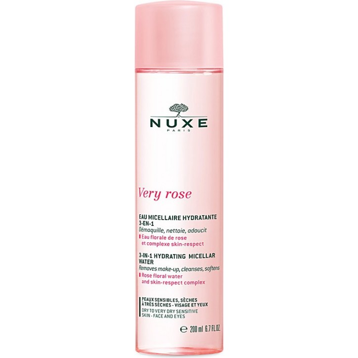VERY ROSE eau micellaire hydratante 3 en 1 200 ml
