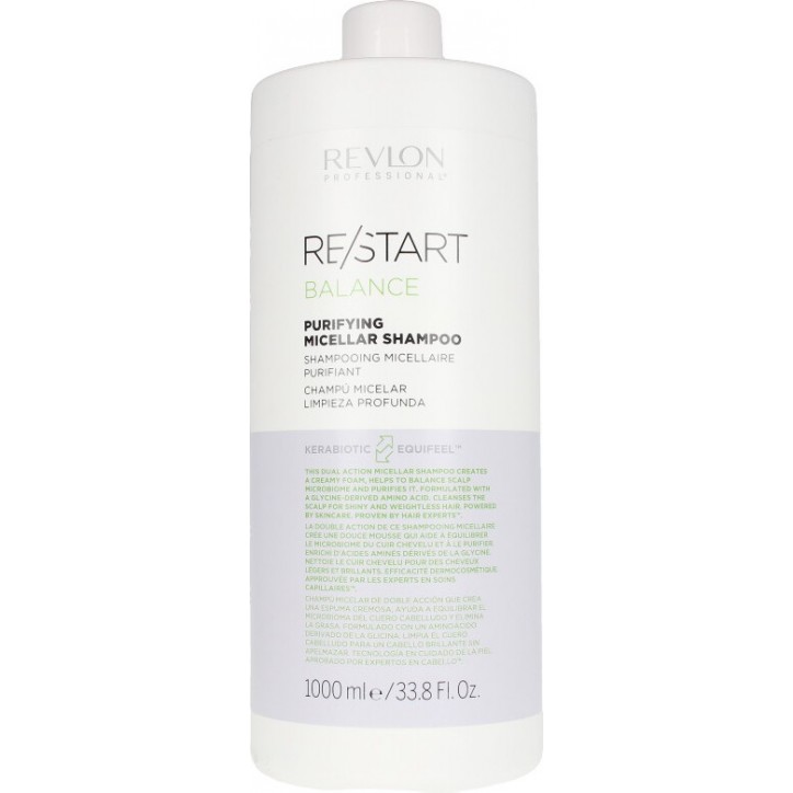 RE-START balance purifying shampoo 1000 ml