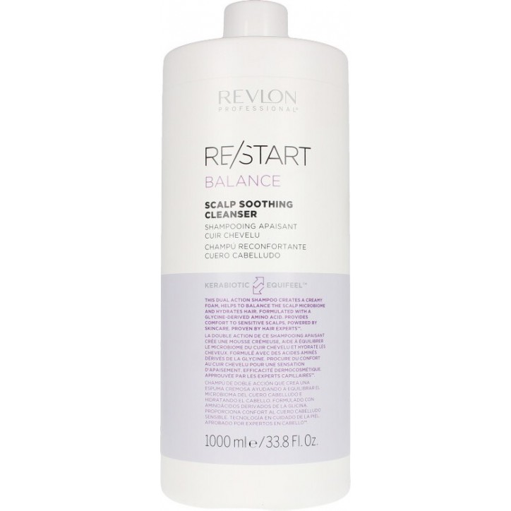 RE-START balance soothing cleanser shampoo 1000 ml