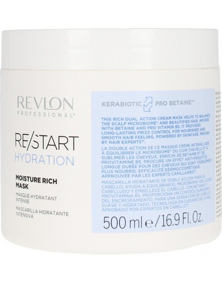 RE-START hydratation rich mask 500 ml - Revlon Professional -