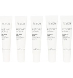 RE-START balance clay scalp mask 10x15 ml - Revlon Professional