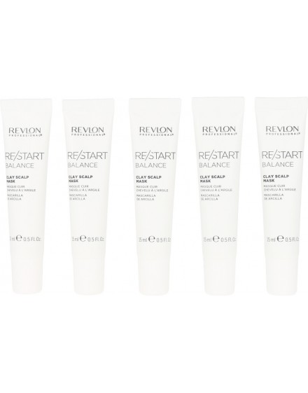 RE-START balance clay scalp mask 10x15 ml - Revlon Professional