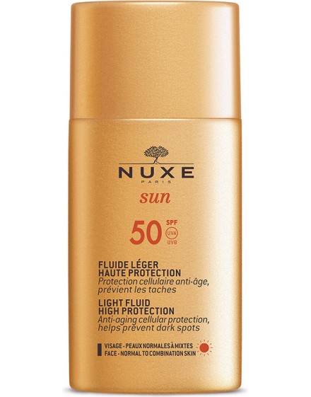 Nuxe NUXE SUN fluide leger haute protection SPF50 50 ml